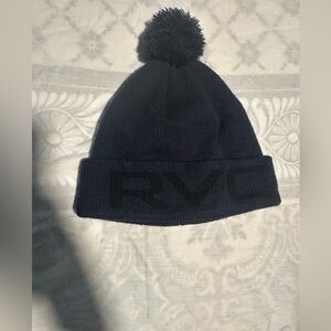 RVCA Navy Knit Beanie